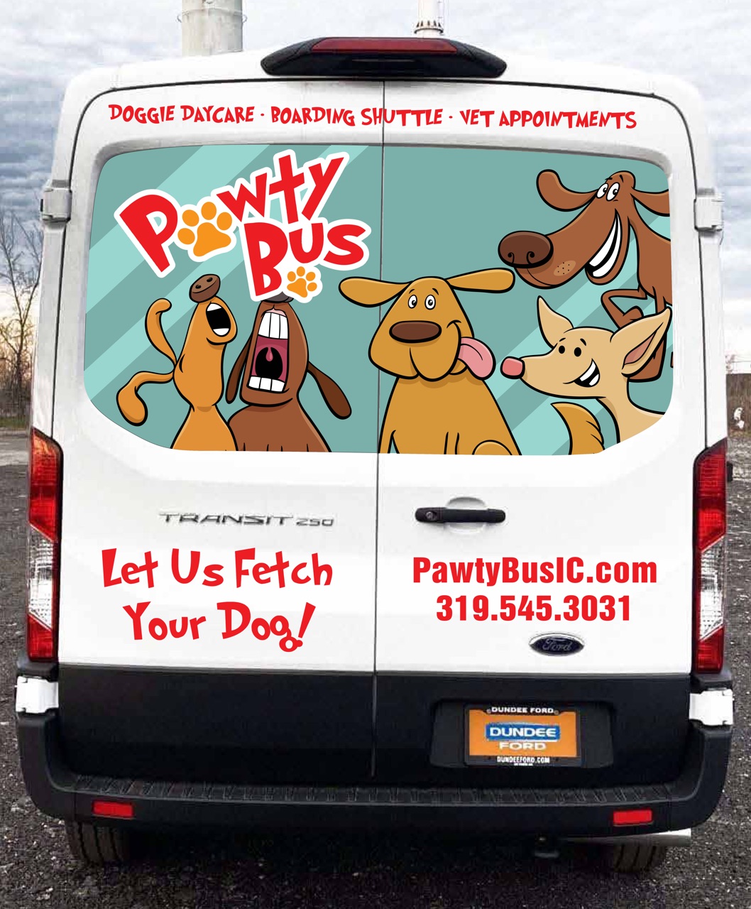 Pawty Bus Back